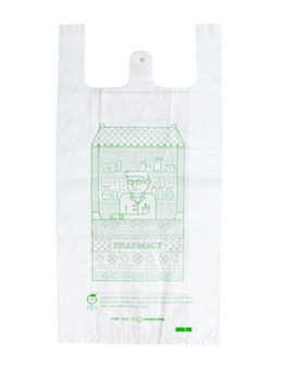 친환경 포장봉투 생분해비닐 약국A 18x42 (200장)