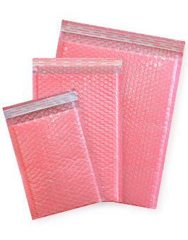 파손방지 택배 안전봉투 에어캡 뽁뽁이 완충포장 핑크 (10장)