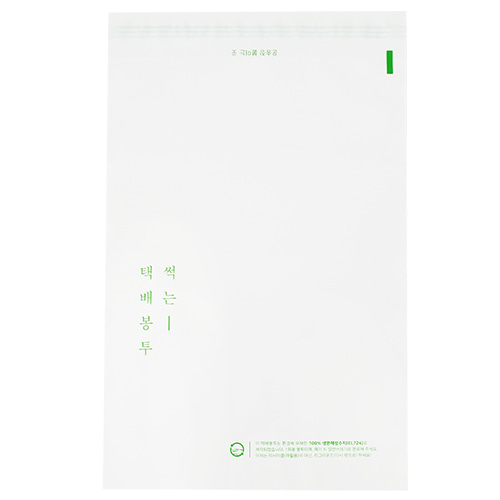 친환경 포장재 생분해 비닐 택배봉투 38x47+4 (100장)