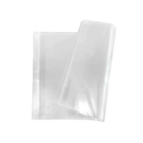 의류 폴리백 포장비닐 투명봉투 접착 40x56+4 (100장)
